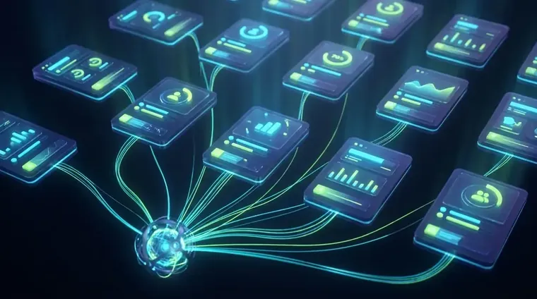 Side-by-side comparison of enterprise predictive dialer platform and mid-market sales dialer on laptop screens